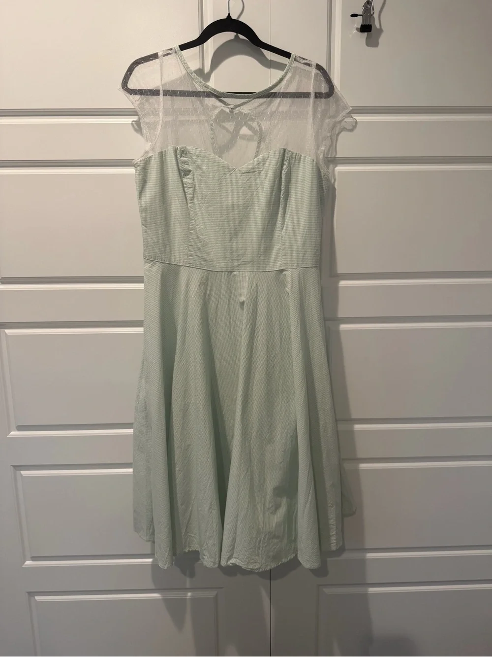 hell bunny green dress Hell Bunny Vixey Fox Retro 1960's Dress main image 1